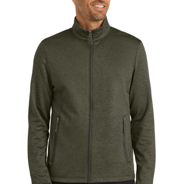 Collective Striated Fleece Jacket Thumbnail