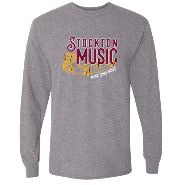 Stockton Music 2026 - DryBlend® 50/50 Long Sleeve T-Shirt Thumbnail