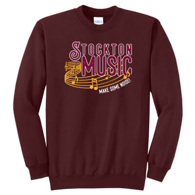 Stockton Music 2026 - Core Fleece Crewneck Sweatshirt Thumbnail