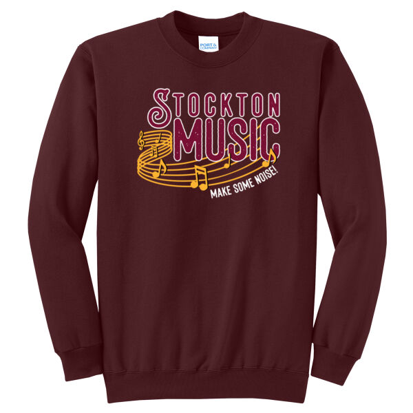 Stockton Music 2026 - Core Fleece Crewneck Sweatshirt Thumbnail