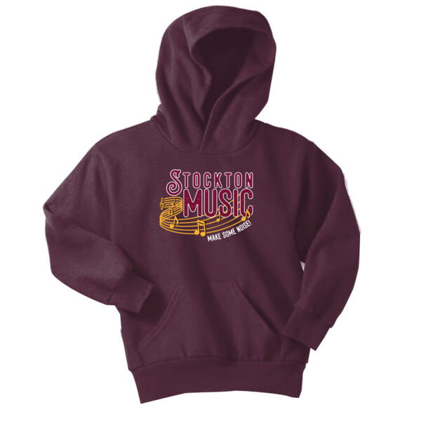 Stockton Music 2026 - Youth Core Fleece Pullover Hooded Sweatshirt Thumbnail