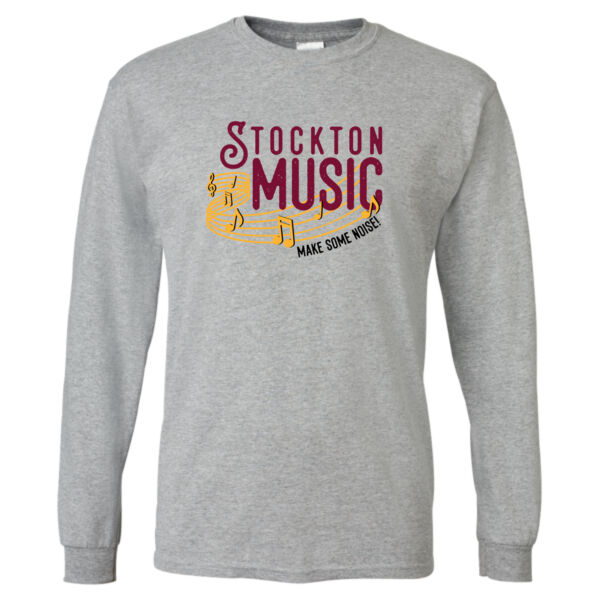 Stockton Music 2026 - DryBlend® 50/50 Long Sleeve T-Shirt Thumbnail