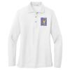 Women's Silk Touch Long Sleeve Polo Thumbnail